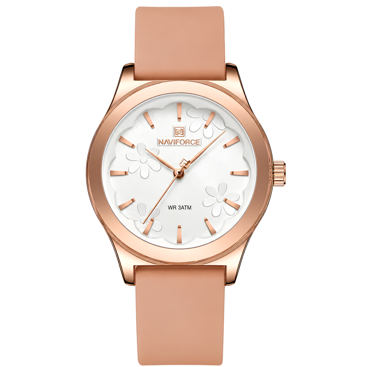 Ledro - Women's Quartz Waterproof Silicone Strap Watch