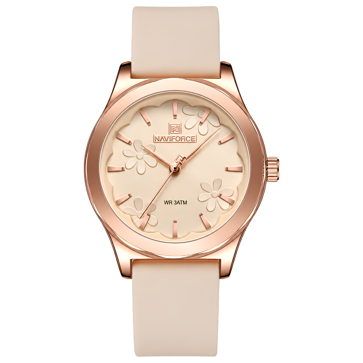 Ledro - Women's Quartz Waterproof Silicone Strap Watch