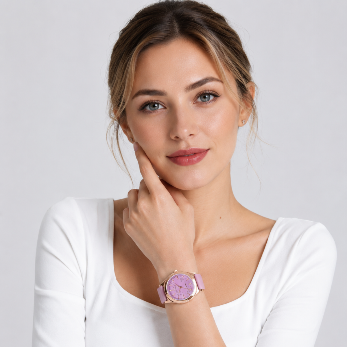 Ledro - Women's Quartz Waterproof Silicone Strap Watch