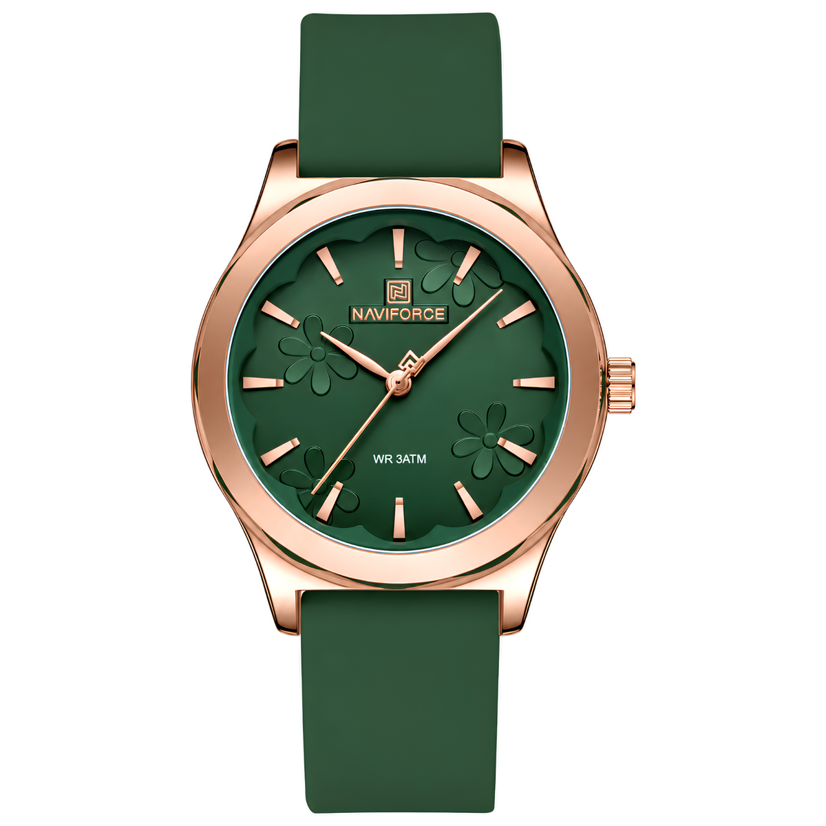 Ledro - Women's Quartz Waterproof Silicone Strap Watch